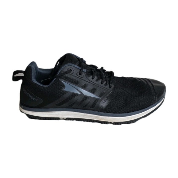Altra Solstice XT Men\'s Size 9 Black Mesh Training Running Sneakers Shoes